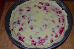 Příprava receptu Křehký malinový dort - FOTOPOSTUP, krok 11