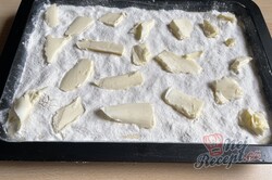 Příprava receptu Vanilková kravička - Sypaný tvarohový koláček, krok 5
