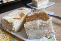 Příprava receptu Vanilková kravička - Sypaný tvarohový koláček, krok 7