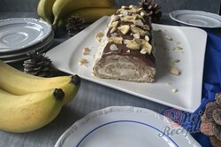 Příprava receptu Banánová roláda s ořechovým krémem bez lepku., krok 1