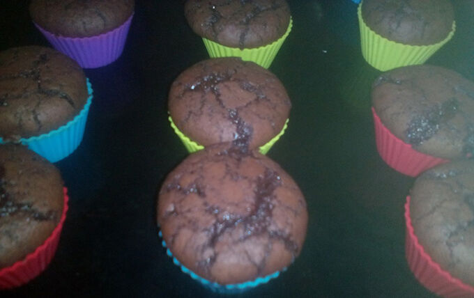 Recept Brownies muffiny