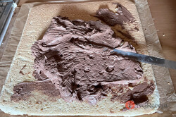 Příprava receptu Kokosová pochoutka s kakaovým krémem a čokoládovou polevou, krok 2
