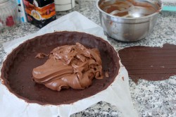 Příprava receptu Extra čokoládový dort s mřížkou, krok 1