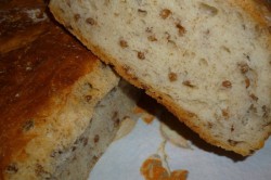 Příprava receptu Pšeničný chlebíček s kroupami, krok 1
