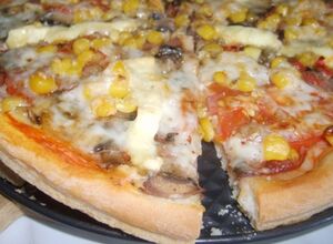 Hrnkový recept na pizza těsto