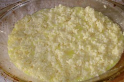 Příprava receptu Rýžový nákyp s třešněmi a pudinkem, krok 5