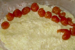 Příprava receptu Rýžový nákyp s třešněmi a pudinkem, krok 2