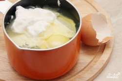Příprava receptu Domácí sýr s bylinkami, krok 1