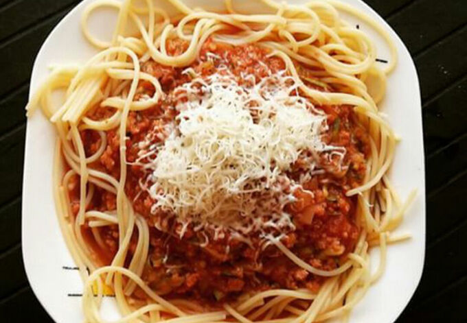 Recept Sojové špagety