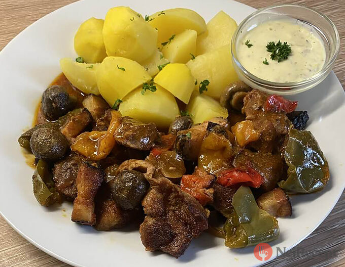 Recept Ražniči na plech s domácí tatarskou omáčkou