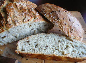 Recept Domácí chléb bez hnětení