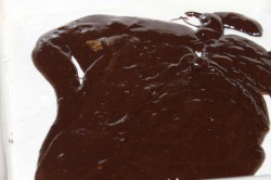 Příprava receptu Vynikající čokoládový koláček s ostružinami, krok 3
