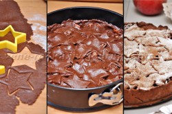 Příprava receptu Čokoládový dort s jablečno-skořicovou nádivkou, krok 4