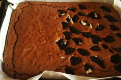 Příprava receptu Brownies s Oreo sušenkami, krok 1