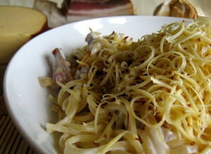 Recept Špagety CARBONARA