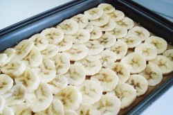 Příprava receptu Tvarohové sladké pokušení s banány, krok 3