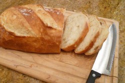 Příprava receptu Pečený chléb s pečeným česnekem, krok 7