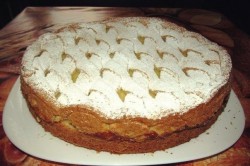 Příprava receptu Jablečný koláč s vanilkovým pudinkem, krok 1