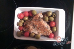 Příprava receptu Pečené kuře na řecký způsob, krok 9