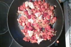 Příprava receptu Červené fazole s kuřecím masem, krok 6