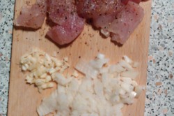 Příprava receptu Těstoviny s kukuřicí a kuřecím masem, krok 1
