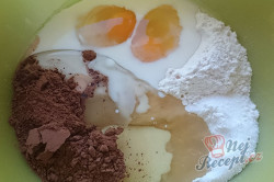 Příprava receptu Jednoduché rychlořezy s jogurtovým krémem, krok 2