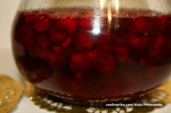 Příprava receptu Domácí brusinkový sváteční likér, krok 1
