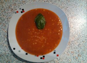 Recept Tomatová polévka s nudlemi