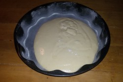 Příprava receptu Tvarohovo švestkový koláček bez kynutí, krok 3