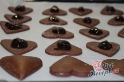 Příprava receptu Plněné perníčky v čokoládě - FOTOPOSTUP, krok 9