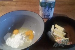 Příprava receptu Domácí PRINCEZKY - sušenky s kávovou krémovou náplní, krok 1