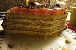 Příprava receptu Lahodný 4 patrový dort s máslovým krémem, krok 2