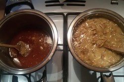 Příprava receptu Křupavé oříšky v karamelu a oplatce - GRILÁŽKY, krok 4