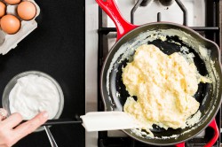 Příprava receptu Tajemství jak připravit perfektní míchaná vejce, krok 5