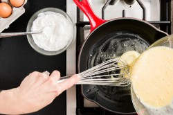 Příprava receptu Tajemství jak připravit perfektní míchaná vejce, krok 4