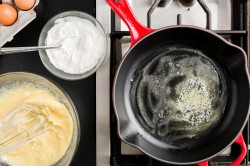 Příprava receptu Tajemství jak připravit perfektní míchaná vejce, krok 3