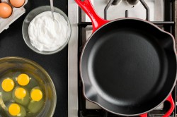 Příprava receptu Tajemství jak připravit perfektní míchaná vejce, krok 1