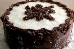 Příprava receptu Čokoládovo-kokosový dort, krok 2