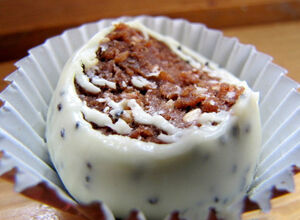 Recept Super rychlé sušenkové koule v bílé čokoládě s mákem