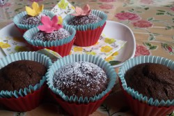 Příprava receptu Měkoučké muffinky jako pavučinka, krok 11