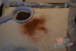 Příprava receptu Tvarohovo-šlehačkové řezy s piškoty, krok 5