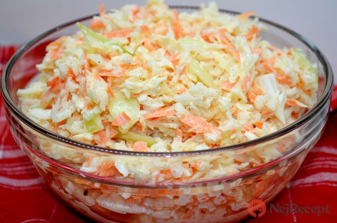 Recept Super chutný zelný salát s mrkví jako z restaurace