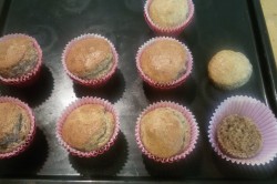 Příprava receptu Muffinky plněné vanilkovým krémem, krok 9