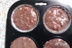Příprava receptu Dvojčokoládové muffiny - fotopostup, krok 9