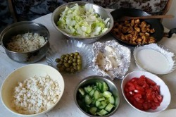 Příprava receptu Babylónský salát od Adanecky, krok 1