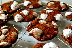 Příprava receptu Čokoládové cookies KRAVIČKA - fotopostup, krok 5