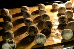 Příprava receptu Čokoládové cookies KRAVIČKA - fotopostup, krok 4