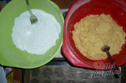 Příprava receptu Pomerančovo-kokosové crinkles, krok 1