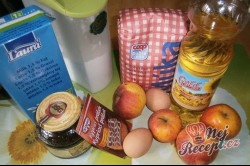 Příprava receptu Jablečno - perníková bábovka, krok 1