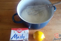 Příprava receptu Jednoduché citrónové řezy s bílou čokoládou, krok 7